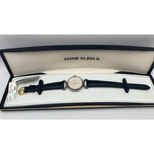Beautiful Anne Klein II Quartz Womens Watch 10/1442-3 Leather Adjustable Band